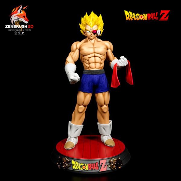 Vegeta Majin Training- Dragon Ball STL 3D PRINTING